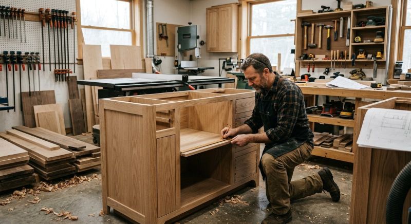 Maximize Storage With Custom Cabinets
