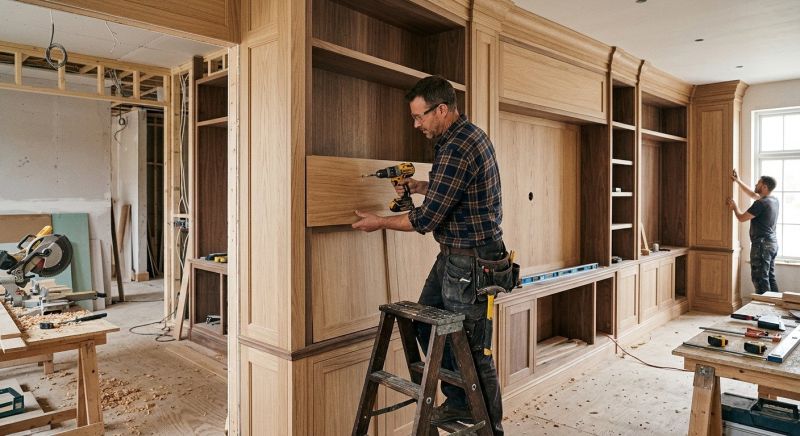 Custom Cabinets Installation