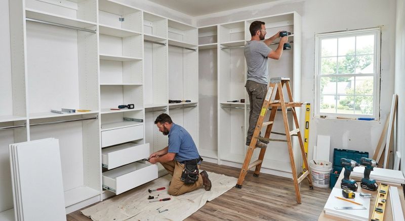 Custom Cabinets Installation