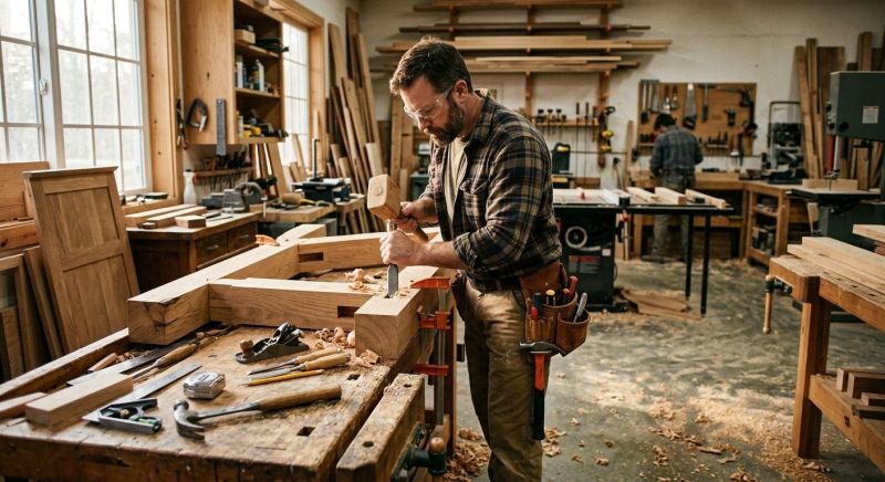 Handcrafted Wood Features