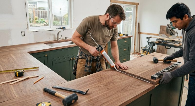 Wood Countertops For Modern Kitchens